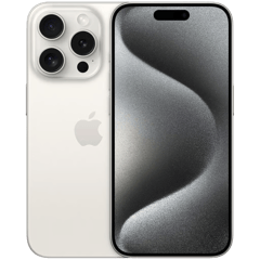 Kategoribillede af de forskellige farve variationer til iPhone 15 Pro