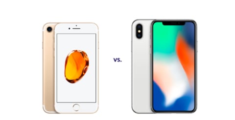 El iPhone X frente al iPhone 7: ¿cuál deberías elegir?