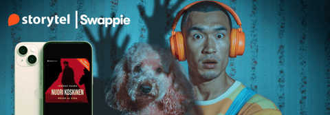 Swappie x Storytel: Parhaat tarinat kulkevat mukanasi