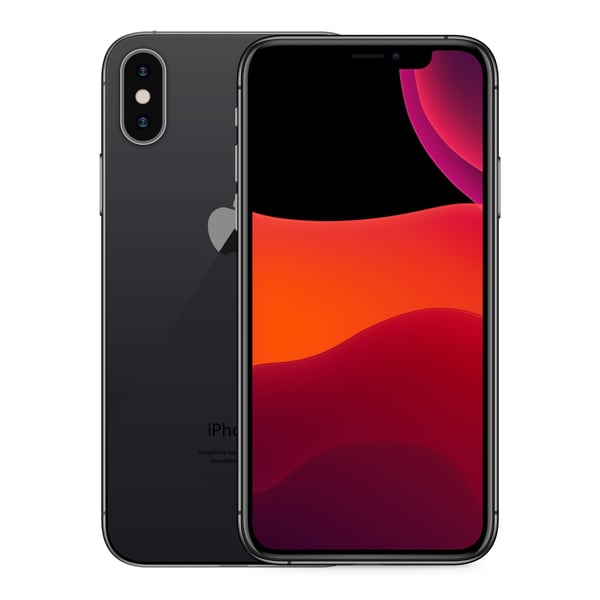iPhone XS Max 256GB Space Gray - Front and back image