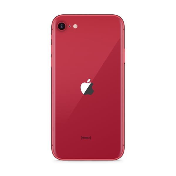 iPhone SE 2020 128GB Red - Back image