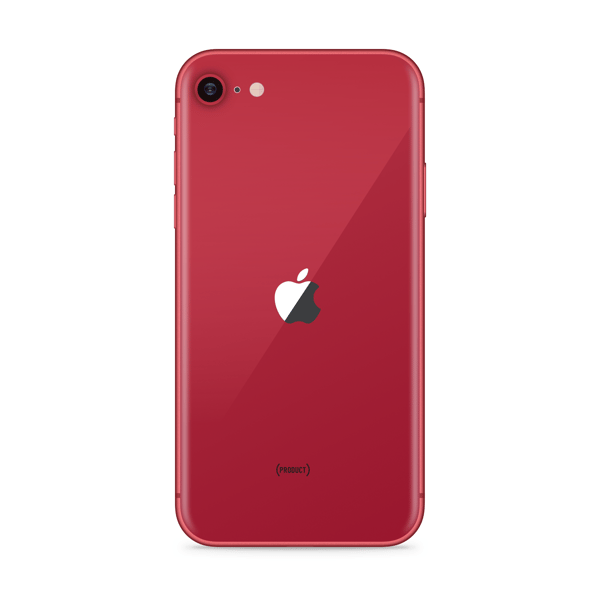 iPhone SE 2020 256GB Red - Imagen trasera