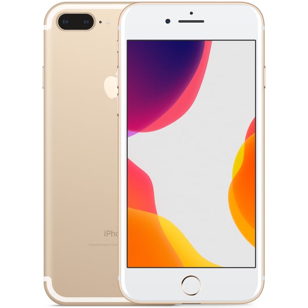 iPhone 7 Plus 128GB Gold - Front and back image