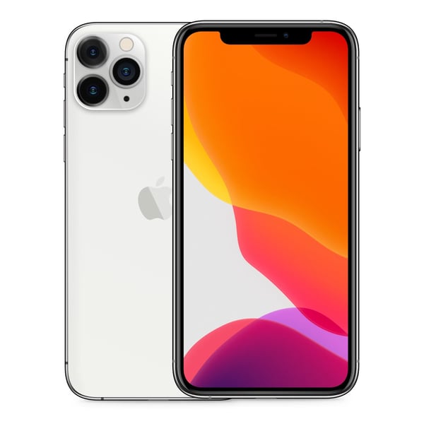 iPhone 11 Pro 256GB Silver - Front and back image
