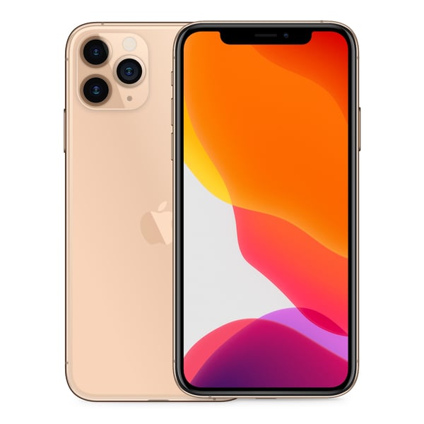 iPhone 11 Pro 512GB Gold - Front and back image