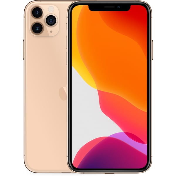 iPhone 11 Pro Max 64GB Gold - Front and back image