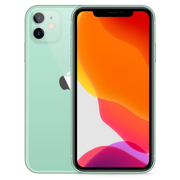 iPhone 11 64GB Green - Front and back image