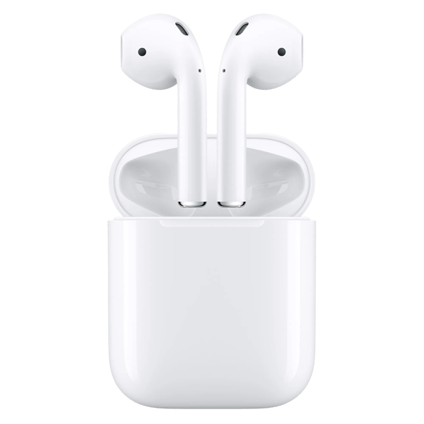 AirPods 2 0GB White - Imagen frontal y trasera