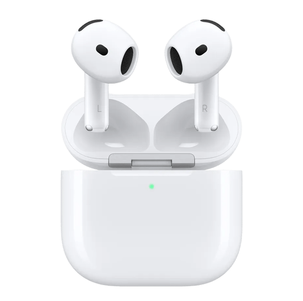 AirPods 4 0GB White - Imagen frontal y trasera