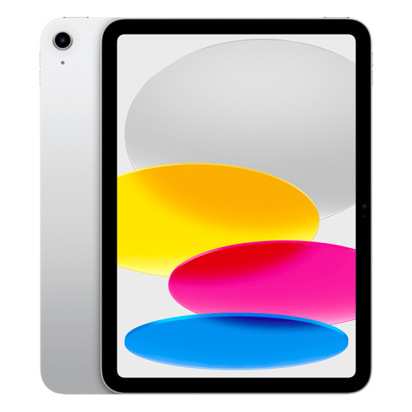 iPad 10 2022 10.9 64GB Silver - Front and back image