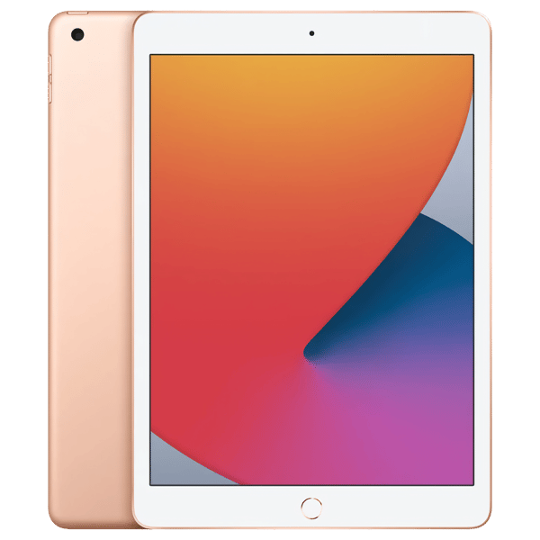 iPad 8 2020 10.2 128GB Gold - Front and back image