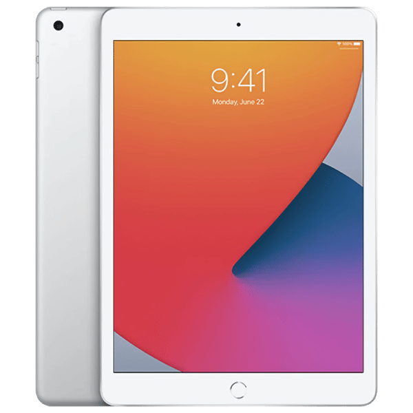 iPad 8 2020 10.2 128GB Silver - Imagen frontal y trasera