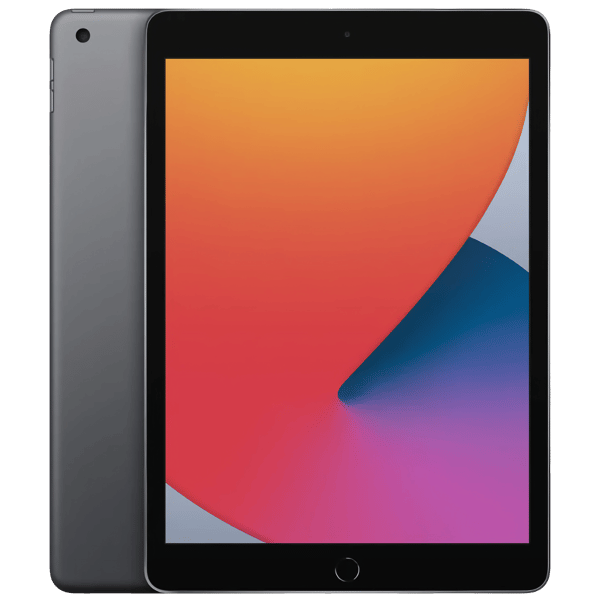 iPad 8 2020 10.2 32GB Space Gray - Front and back image