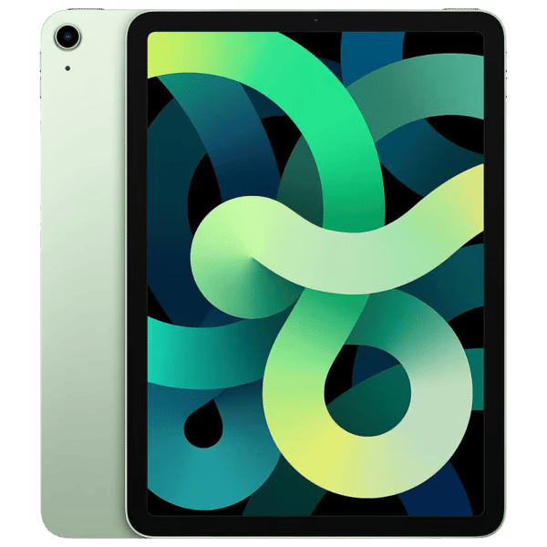 iPad Air 4 2020 10.9 64GB Green - Front and back image