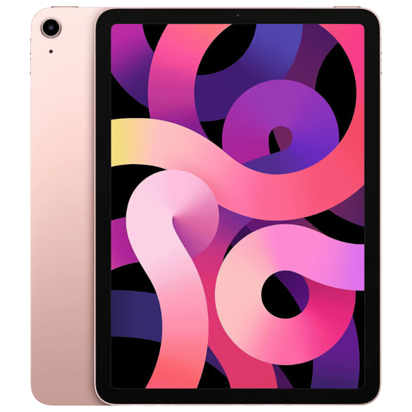 iPad Air 4 2020 10.9 256GB Rose Gold - Front and back image