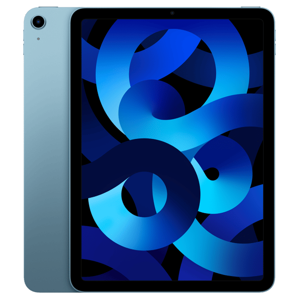 iPad Air 5 2022 10.9 64GB Blue - Fotografie přední a zadní strany