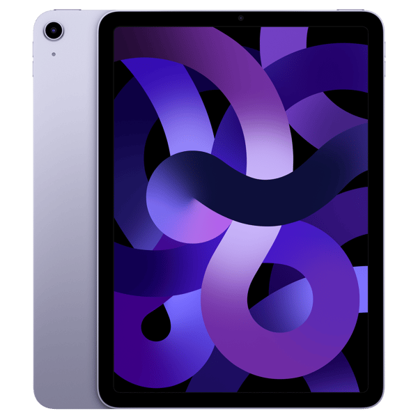 iPad Air 5 2022 10.9 256GB Purple - Bak och fram bild
