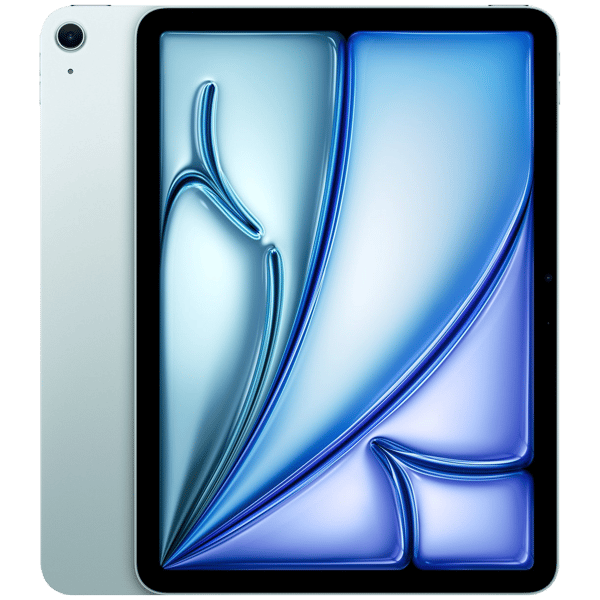iPad Air 6 2024 11 256GB Blue - Front and back image