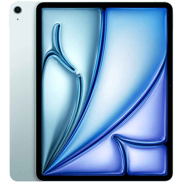 iPad Air 6 2024 13 128GB Blue - Front and back image