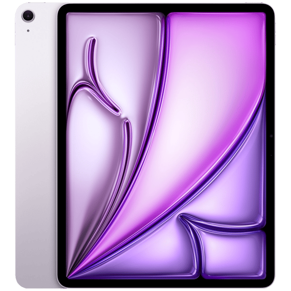 iPad Air 6 2024 13 128GB Purple - Front and back image