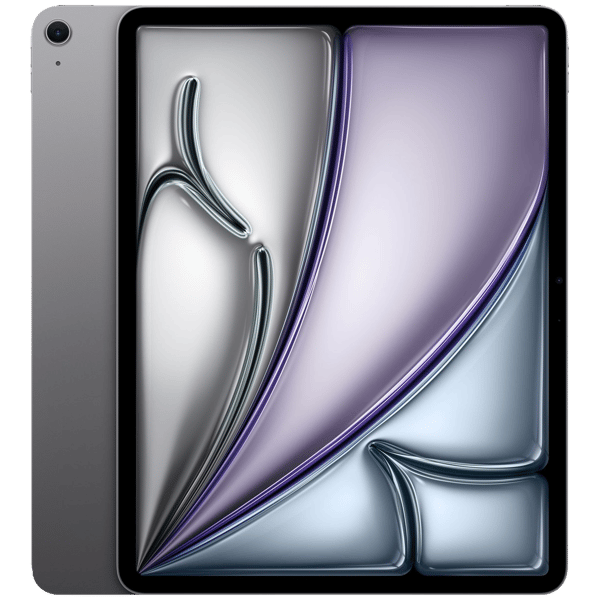 iPad Air 6 2024 13 128GB Space Gray - Bak och fram bild