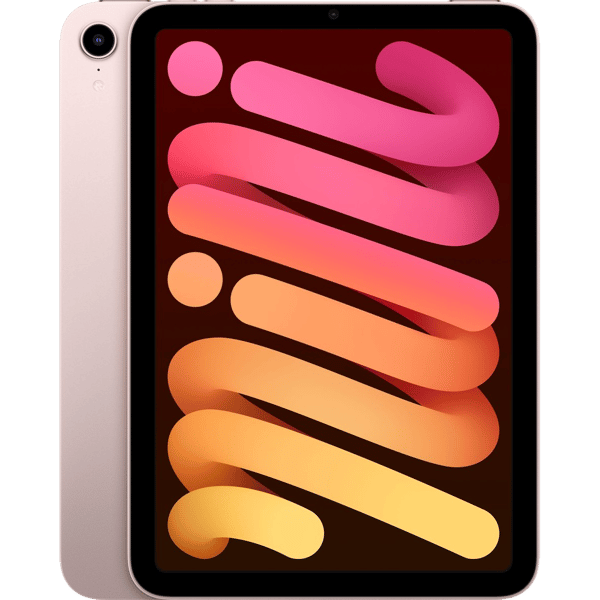 iPad mini 6 2021 8.3 64GB Pink - Imagen frontal y trasera
