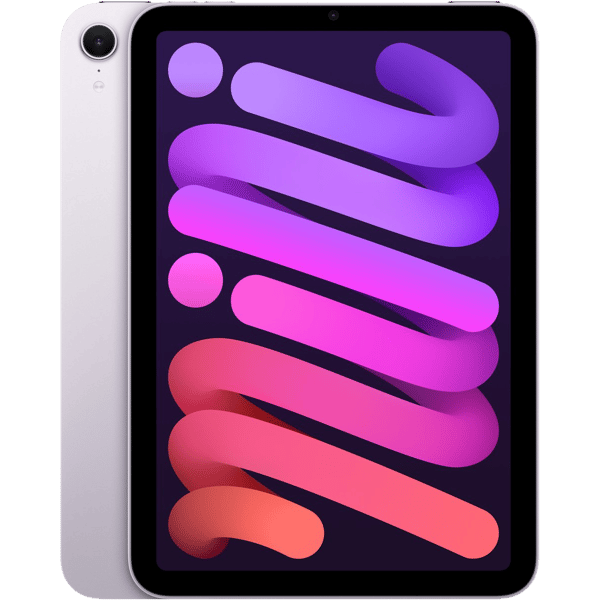 iPad mini 6 2021 8.3 64GB Purple - Bak och fram bild