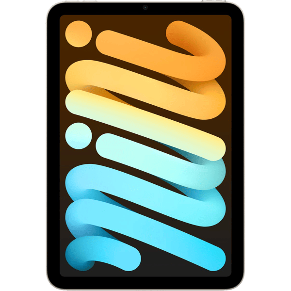 iPad mini 6 2021 8.3 64GB Starlight - Image de face