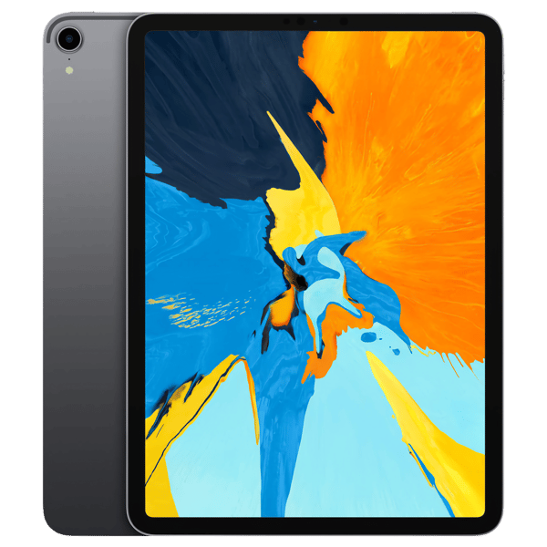 iPad Pro 2018 11 256GB Space Gray - Bak och fram bild
