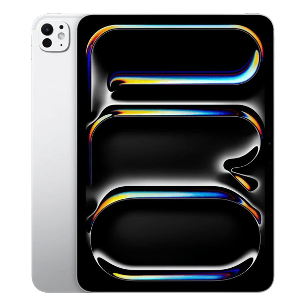 iPad Pro 7 2024 13 256GB Silver - Imagen frontal y trasera