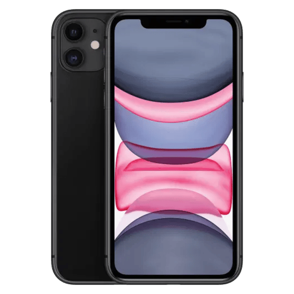 iPhone 11 256GB Black - Front and back image