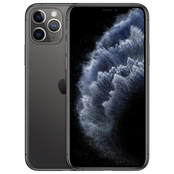 iPhone 11 Pro 64GB Space Gray - Billede af for- og bagside