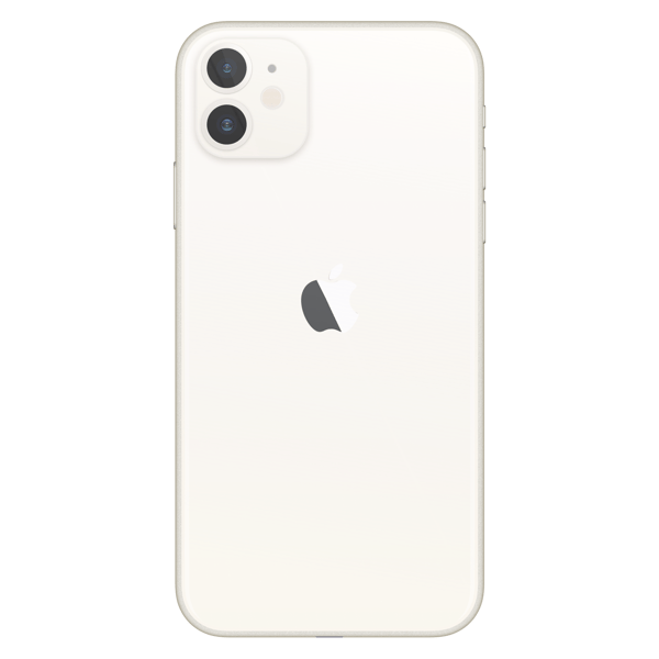 iPhone 11 128GB White - Zadný obrázok