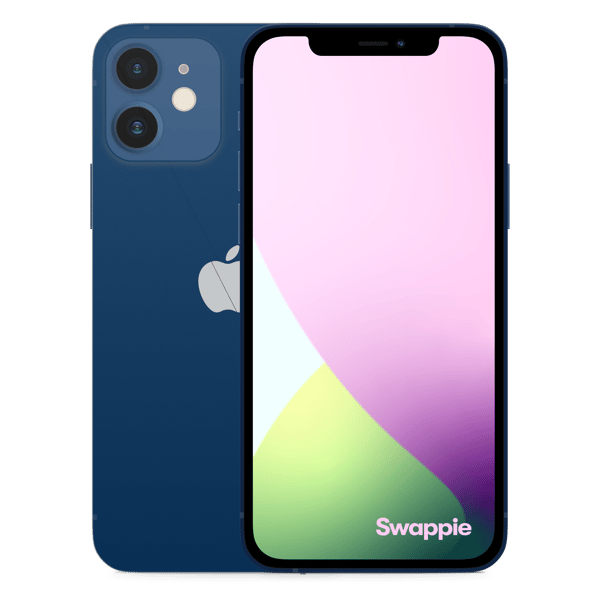 iPhone 12 64GB Blue - Front and back image