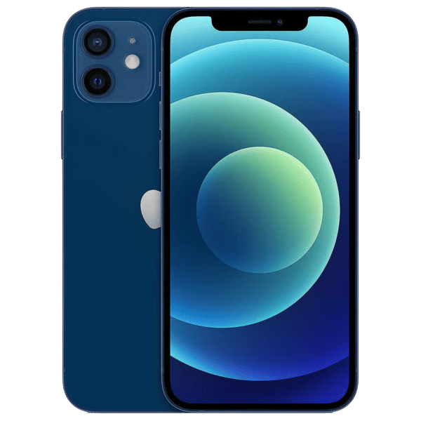 iPhone 12 64GB Blue - Front and back image