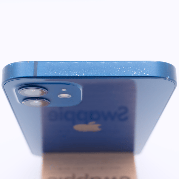 Fair condition, top edge — the top of the frame of a typical phone at this grade