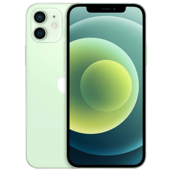 iPhone 12 256GB Green - image avant et arrière