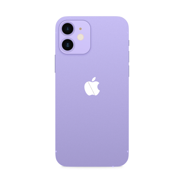 iPhone 12 mini 256GB Purple - Imagem traseira