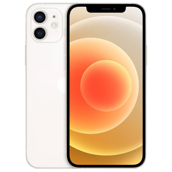 iPhone 12 mini 64GB White - image avant et arrière
