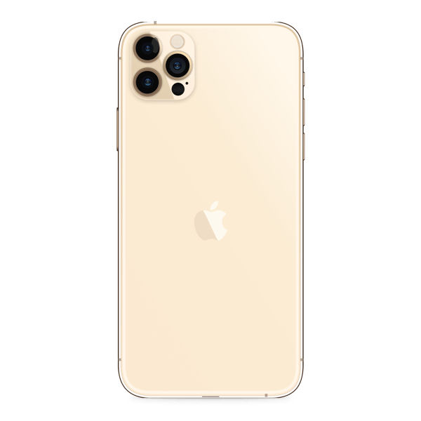 iPhone 12 Pro 128GB Gold - Imagem traseira