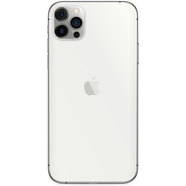 iPhone 12 Pro Max 256GB Silver - Back image
