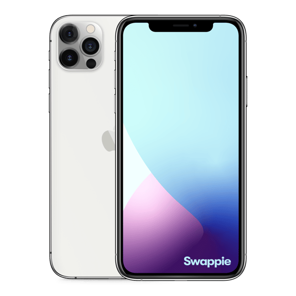 iPhone 12 Pro 128GB Silver - Front and back image