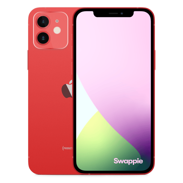 iPhone 12 128GB Red - Front and back image