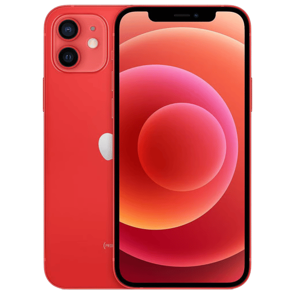 iPhone 12 128GB Red - image avant et arrière