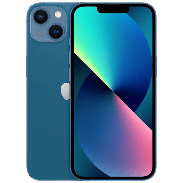 iPhone 13 512GB Blue - Afbeelding voor en achterkant