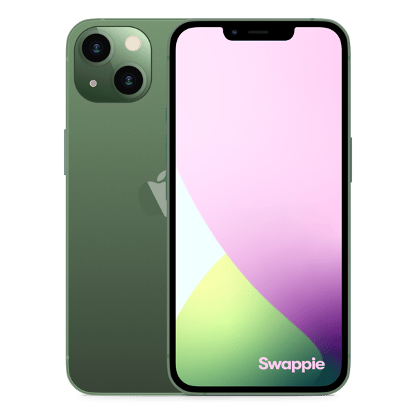 iPhone 13 256GB Green - Front and back image