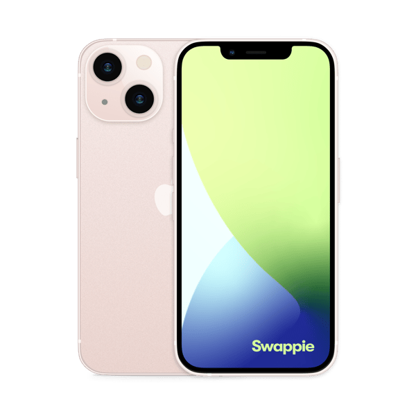 iPhone 13 mini 128GB Pink - Front and back image