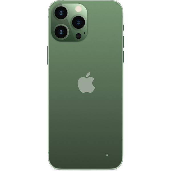 iPhone 13 Pro Max 256GB Alpine Green - Imagen trasera