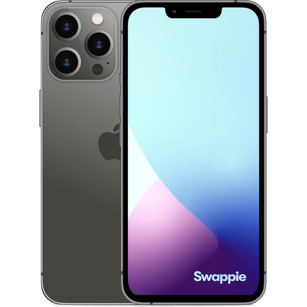 iPhone 13 Pro Max 256GB Graphite - Fotografie přední a zadní strany