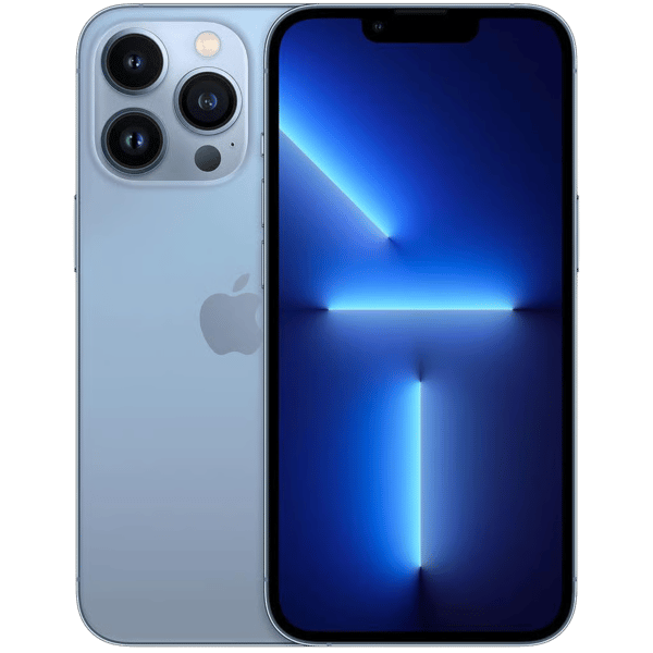 iPhone 13 Pro Max 1TB Sierra Blue - Front and back image